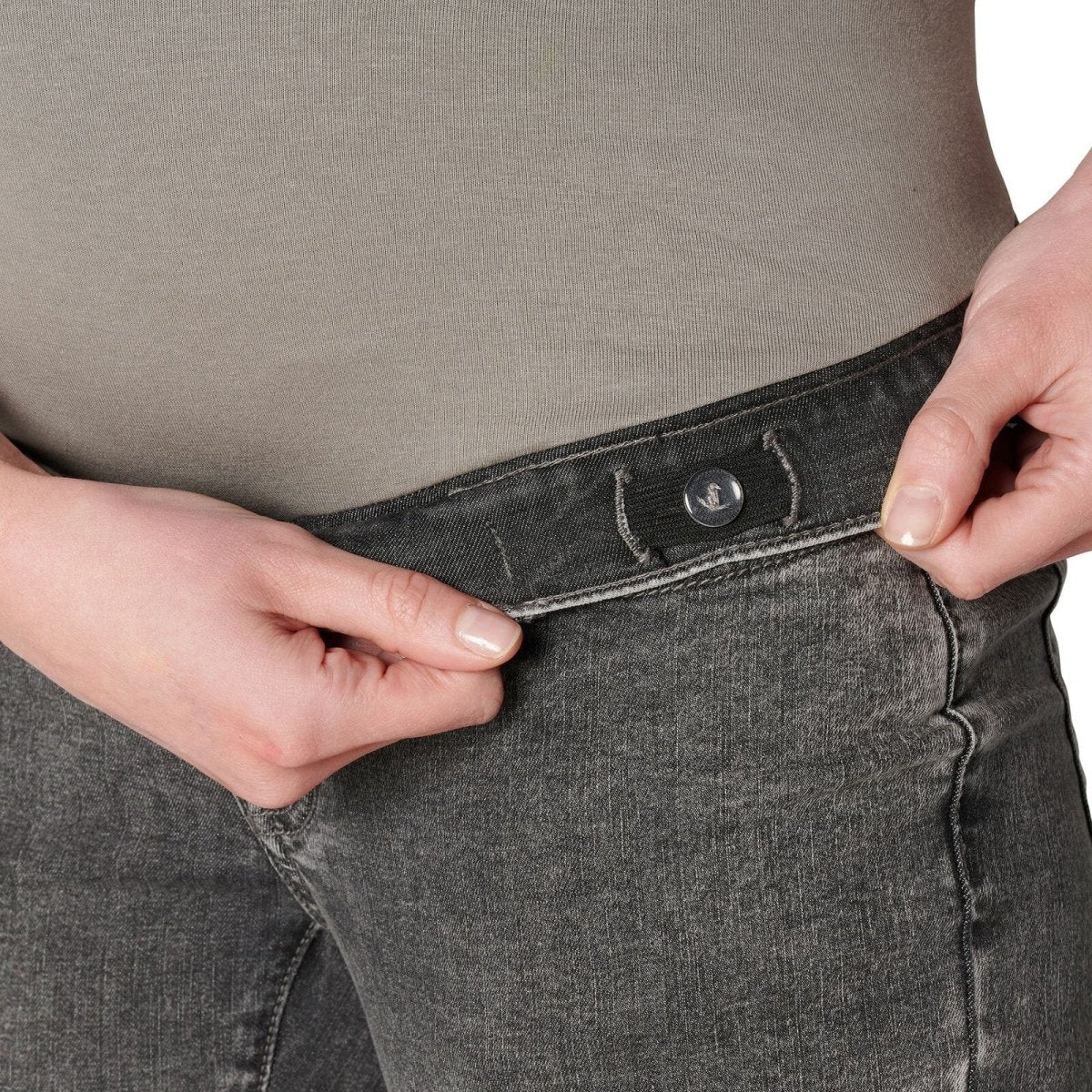 Supermom Jeans Austin Over The Belly Skinny - Grey Denim - ebebek - Black Friday