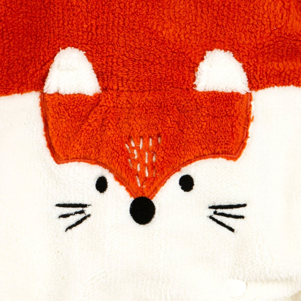 Midimod Newborn Fox Welsoft Footed Jumpsuit - Orange - ebebek - Black Friday