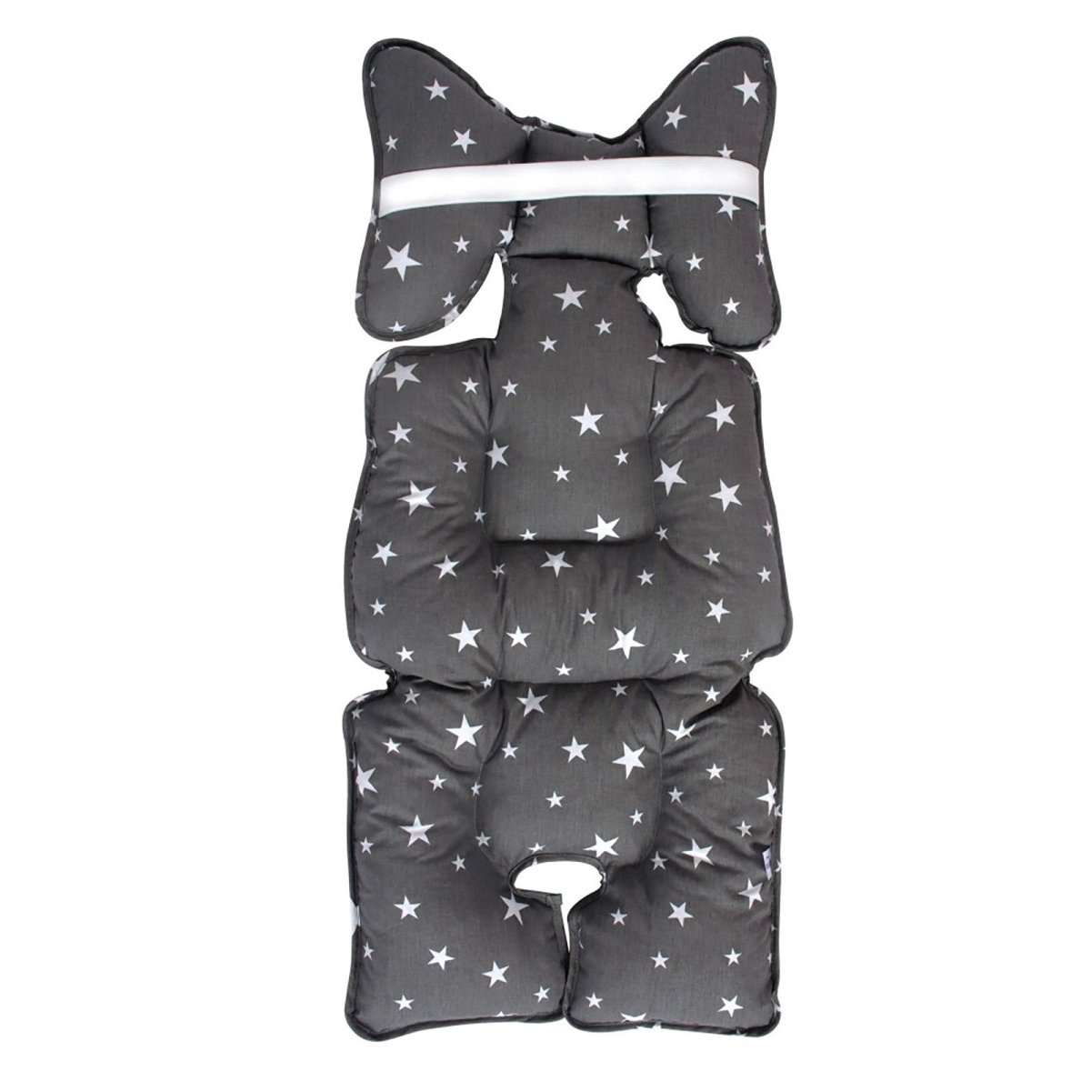 Sevi Bebe Stroller and Car Seat Cushion Grey Star - ebebek - Black Friday