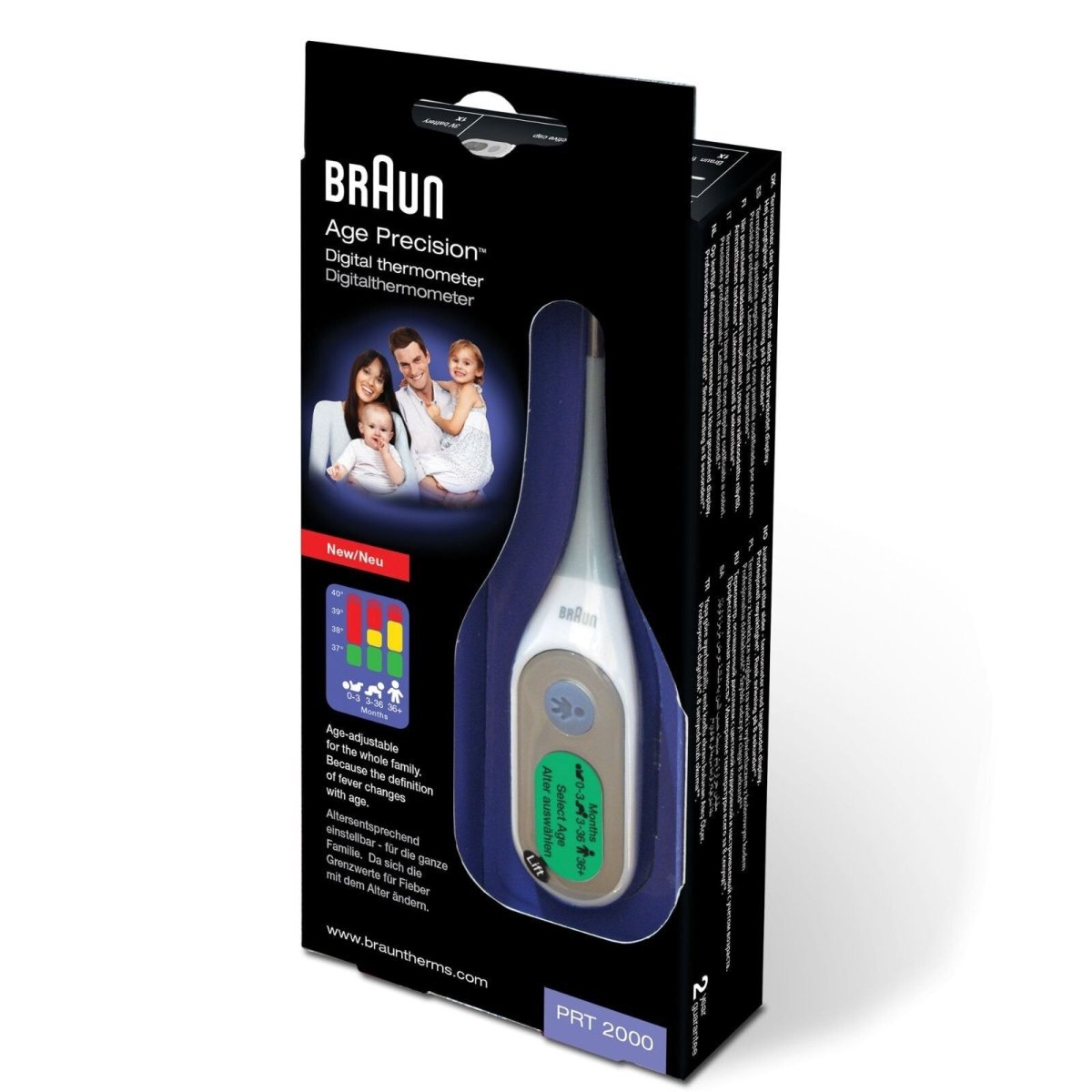 Braun PRT - 2000 Age Precision Digital Thermometer - ebebek - Black Friday