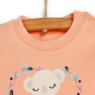 HelloBaby Basic Baby Girl Tracksuit - Salmon - ebebek - Black Friday