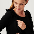 Noppies Tshirt Pierson nursing long sleeve - Black - ebebek - Black Friday