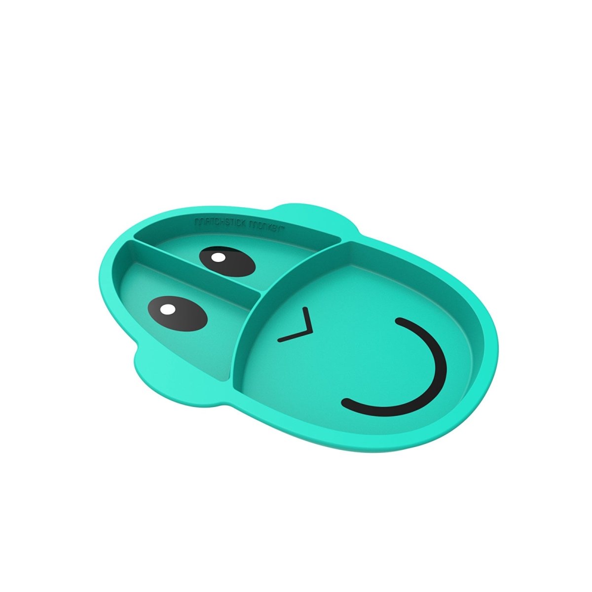 Matchstick Monkey Section Plate - Green - ebebek - Black Friday
