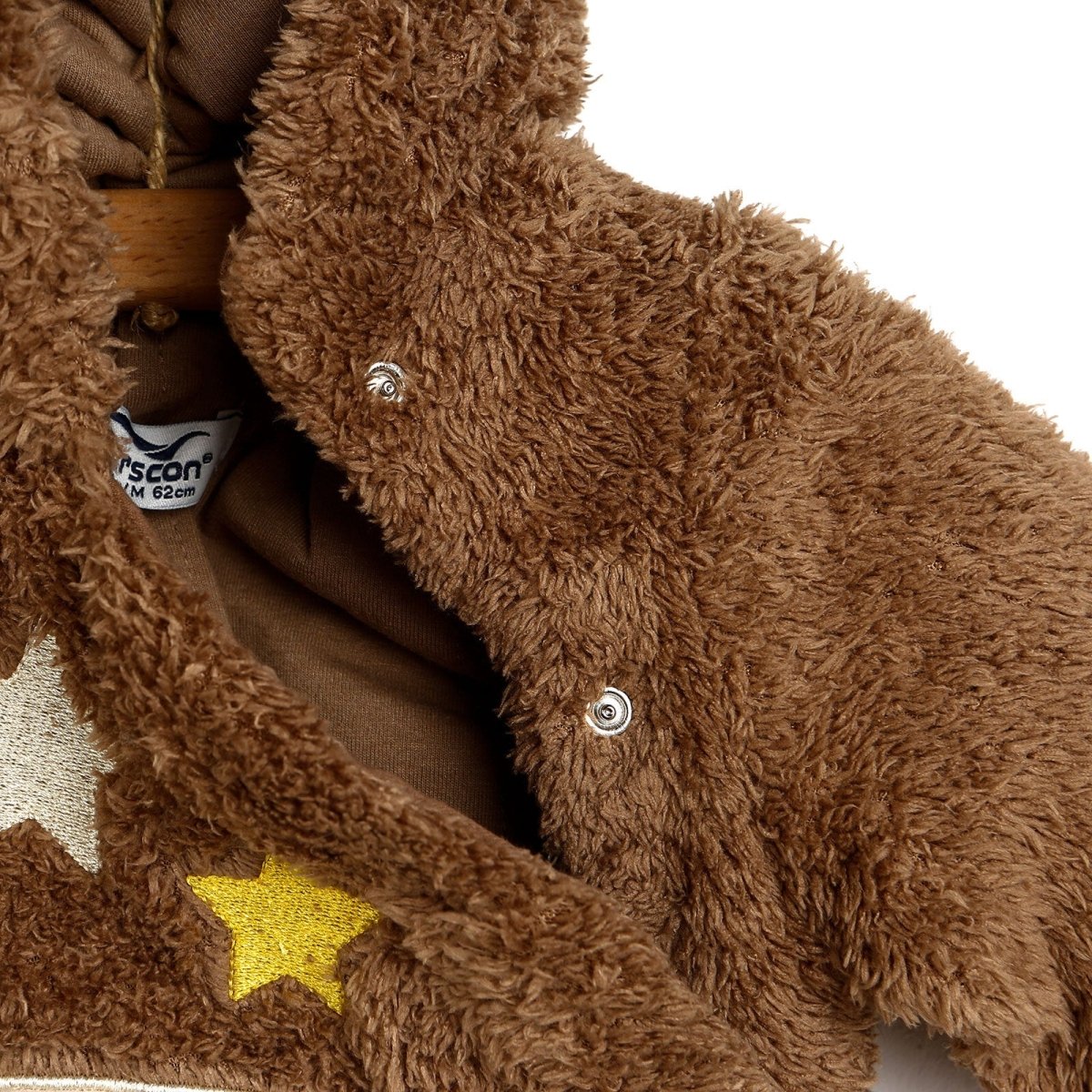 Verscon Welsoft Footed Jumpsuit - Brown - ebebek - Black Friday