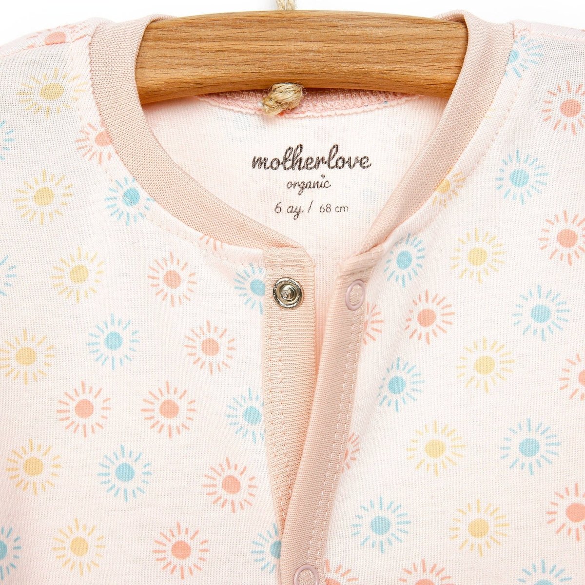 Motherlove Newborn Organic Footed Jumpsuit - Purple - ebebek - Black Friday