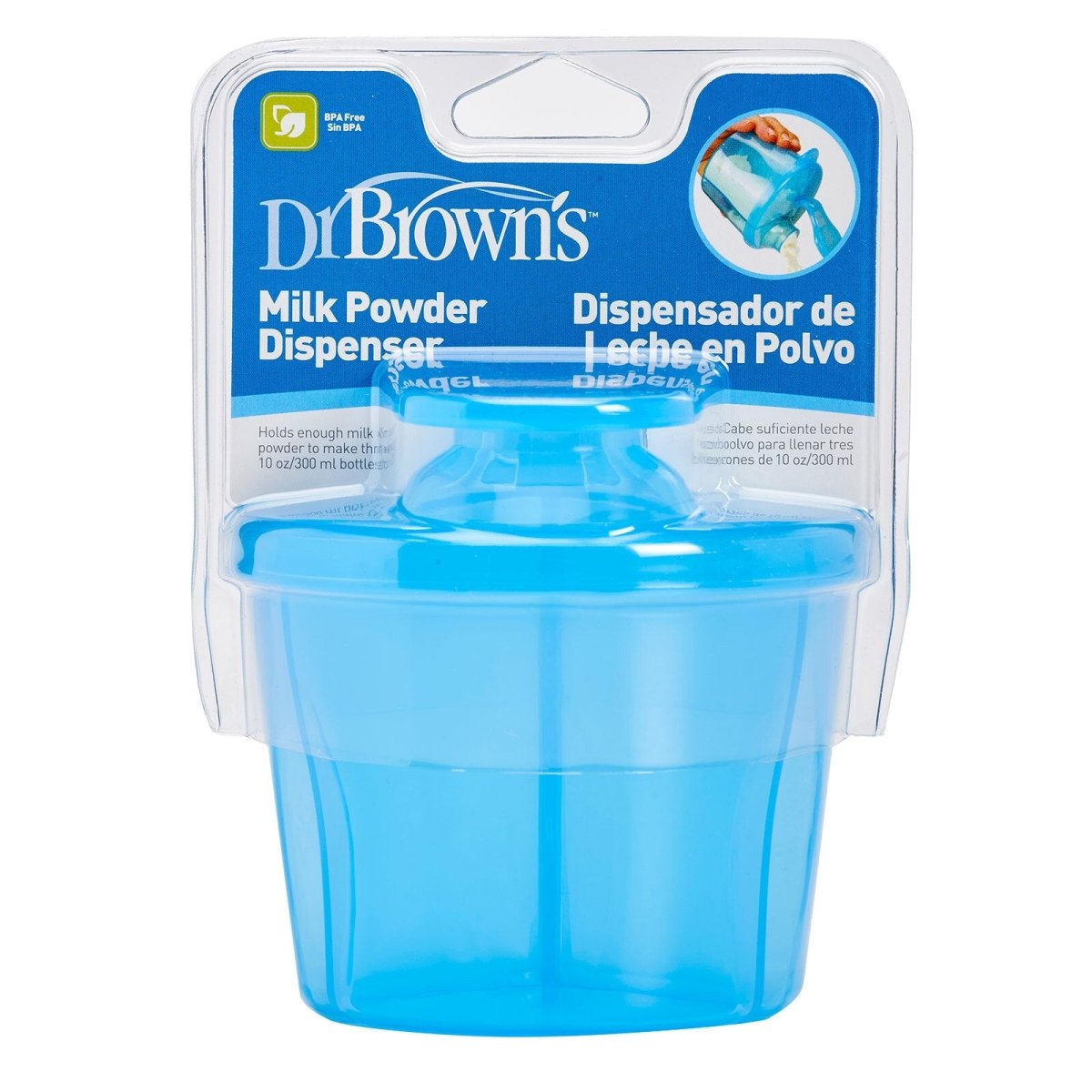 Dr. Brown's Options Milk Powder Dispenser 270ml - Blue - ebebek - Black Friday
