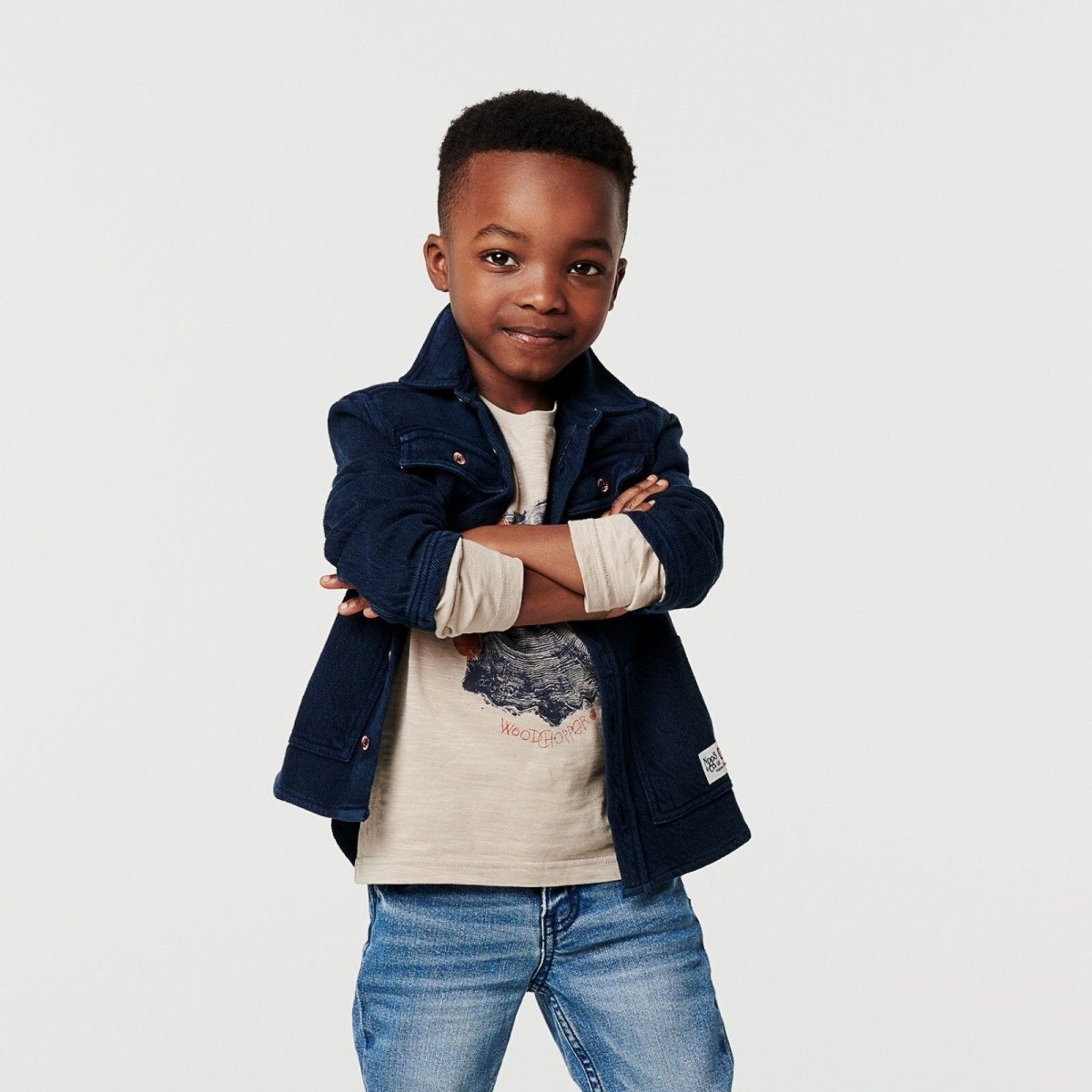 Noppies Boys Shirt Long Sleeve Kenbridge - Black Iris - ebebek - Black Friday