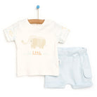 Bebetto Newborn Tshirt - Short - Blue - ebebek - Black Friday