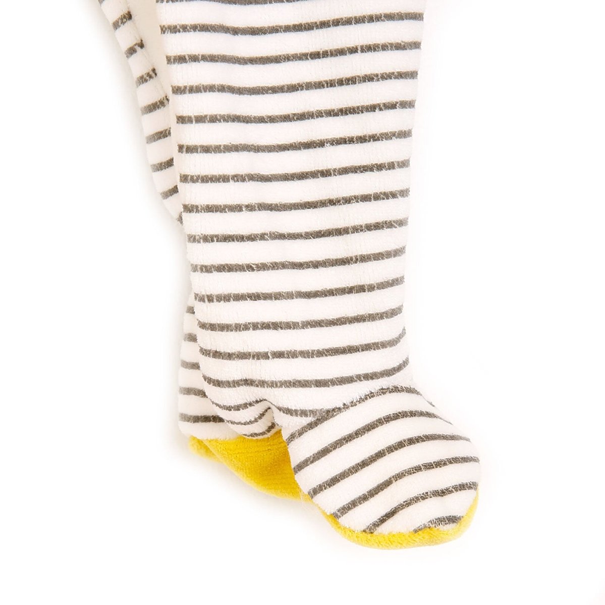 Cassiope Newborn Funny Friend Velvet Footed Jumpsuit - Ecru - ebebek - Black Friday