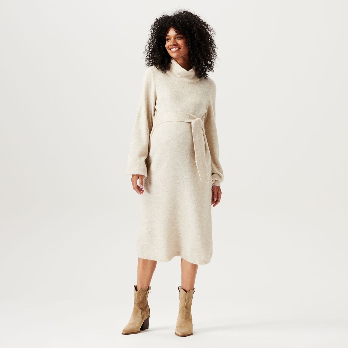 Noppies DreShort Sleeve RuShort Sleeveell Long Sleeve - Oatmeal - ebebek - Black Friday