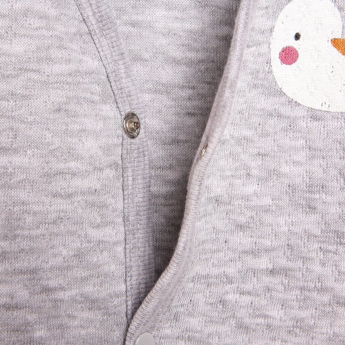 HelloBaby Basic Baby Boy Quilted Vest - Grey Melange - HelloBaby - ebebek