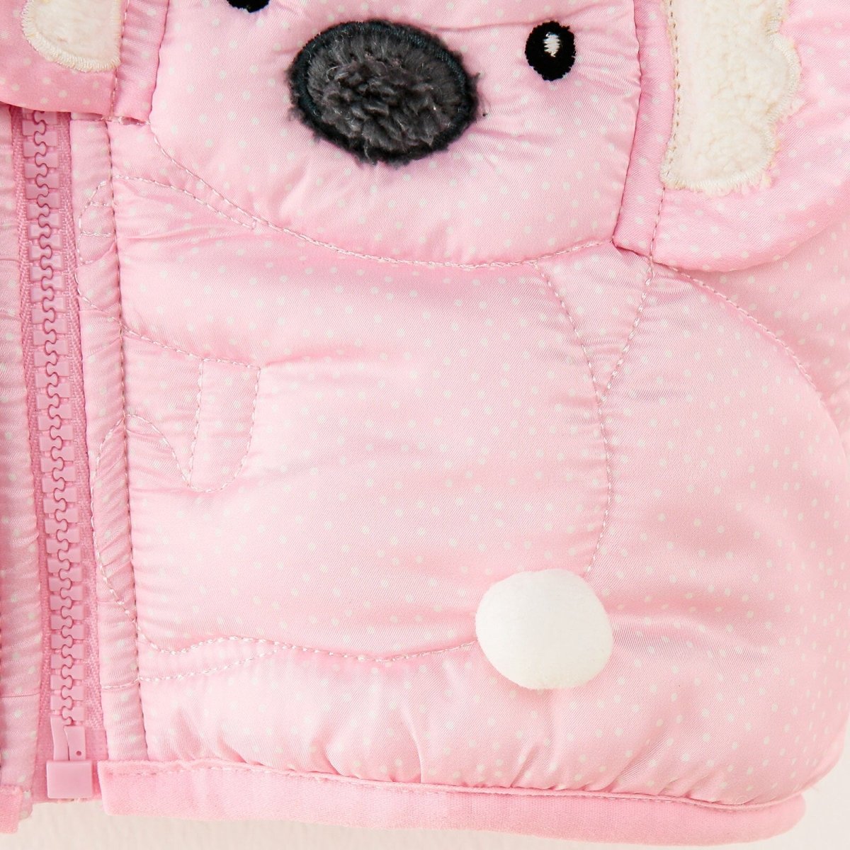 Midimod Baby Girl Coat with Ears - Pink - ebebek - Black Friday