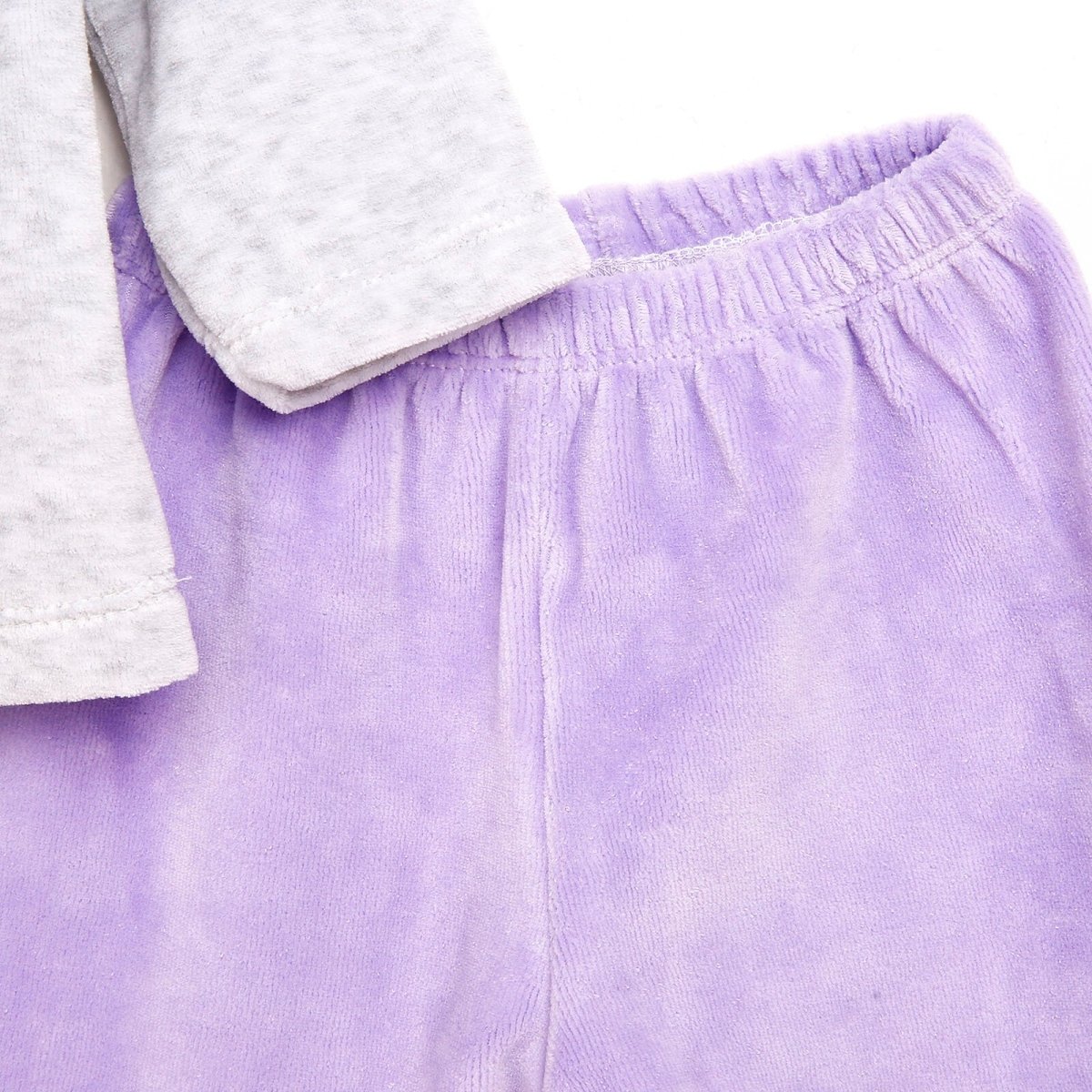 HelloBaby Basic Baby Girl Velvet Pyjamas - Purple - ebebek - Black Friday