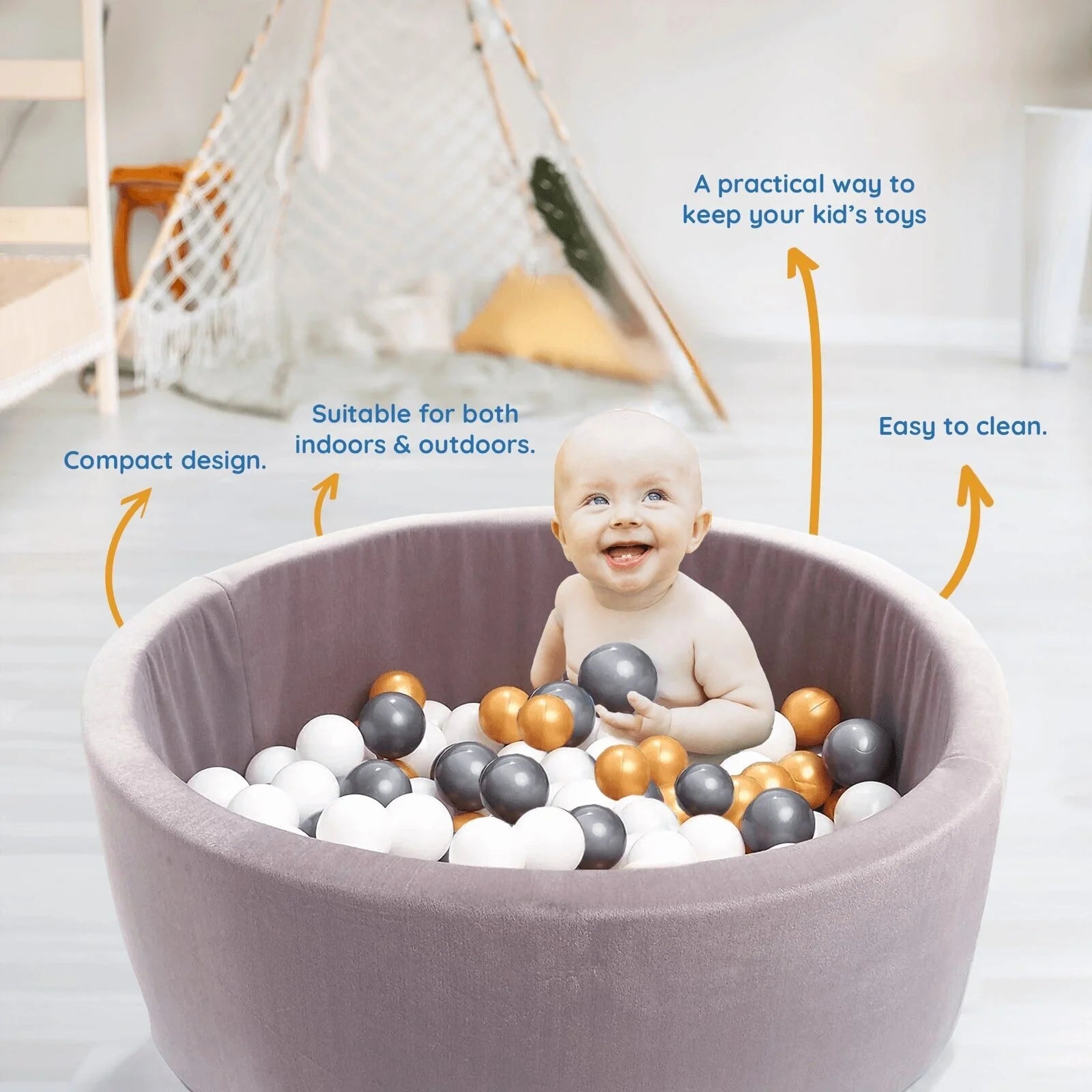 Cheap baby top ball pit