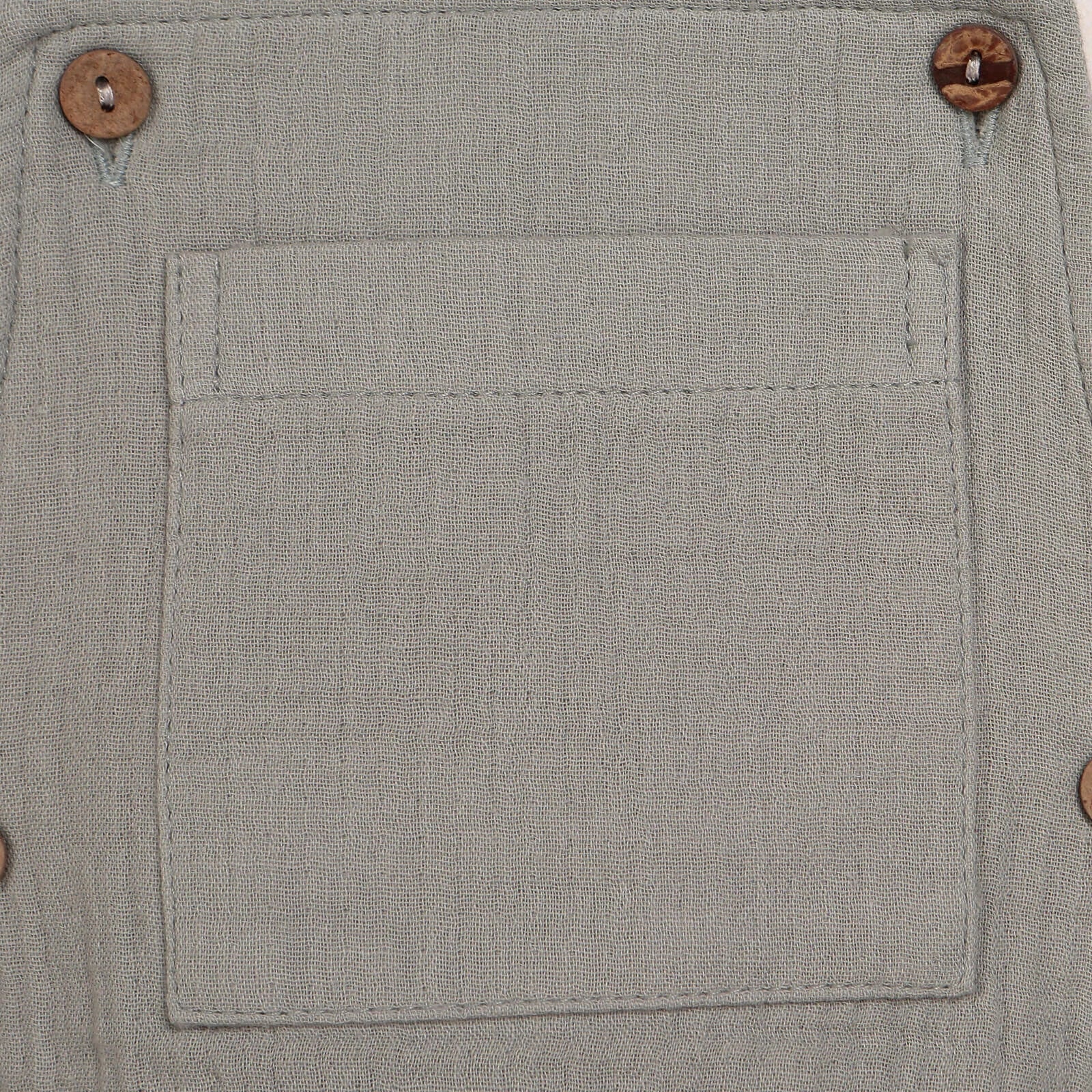 HelloBaby Newborn Muslin Romper - Light Green - ebebek - Black Friday