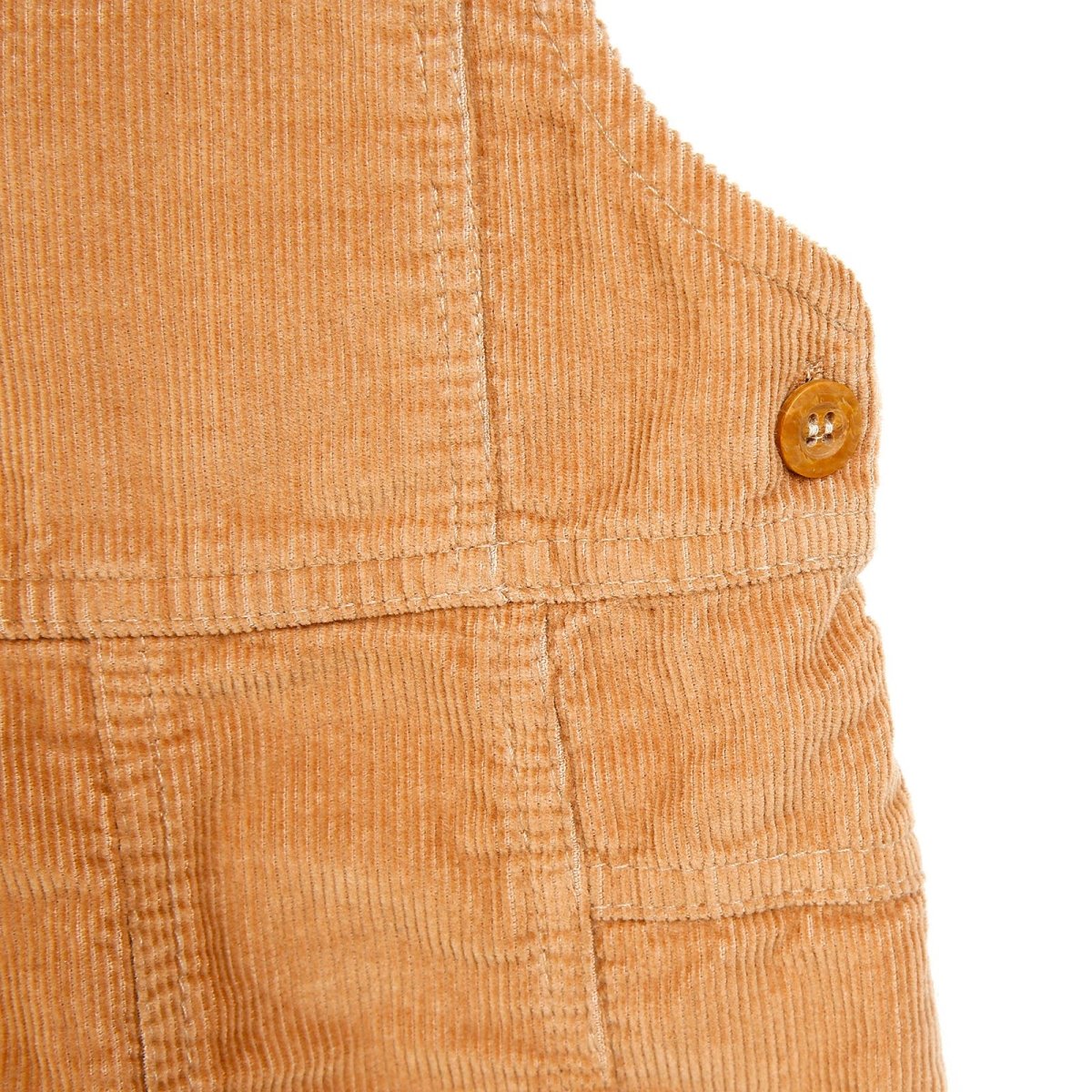 HelloBaby Basic Baby Boy Velvet Overalls - Brown - ebebek - Black Friday