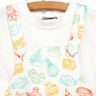 HelloBaby Basic Baby Boy Vehicle Pattern - White - ebebek - Black Friday