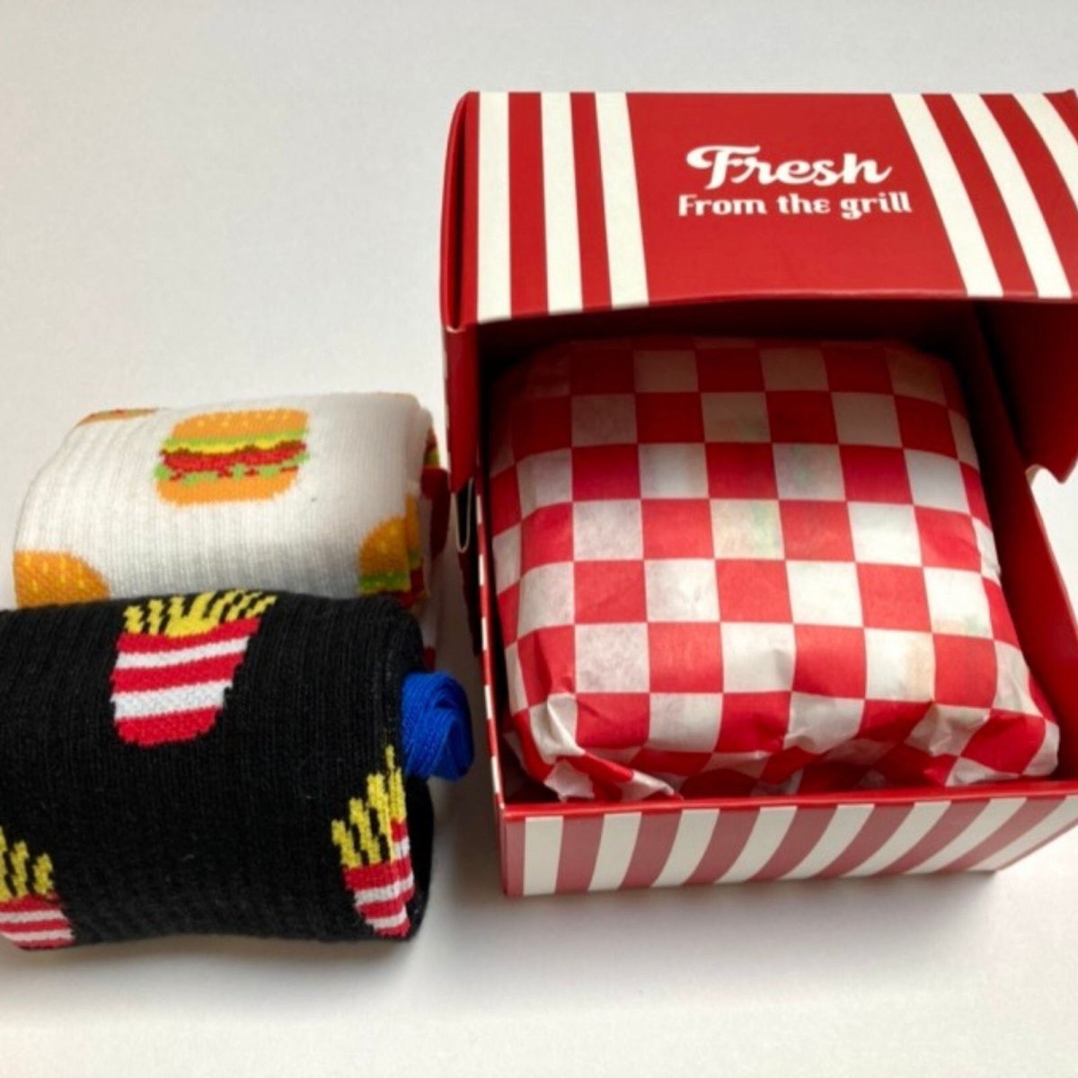 Boxt Socks Unisex Burger 2 pcs - ebebek - Black Friday