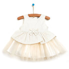 HelloBaby Basic Baby Girl Tiered Bow Spe - Ecru - ebebek - Black Friday