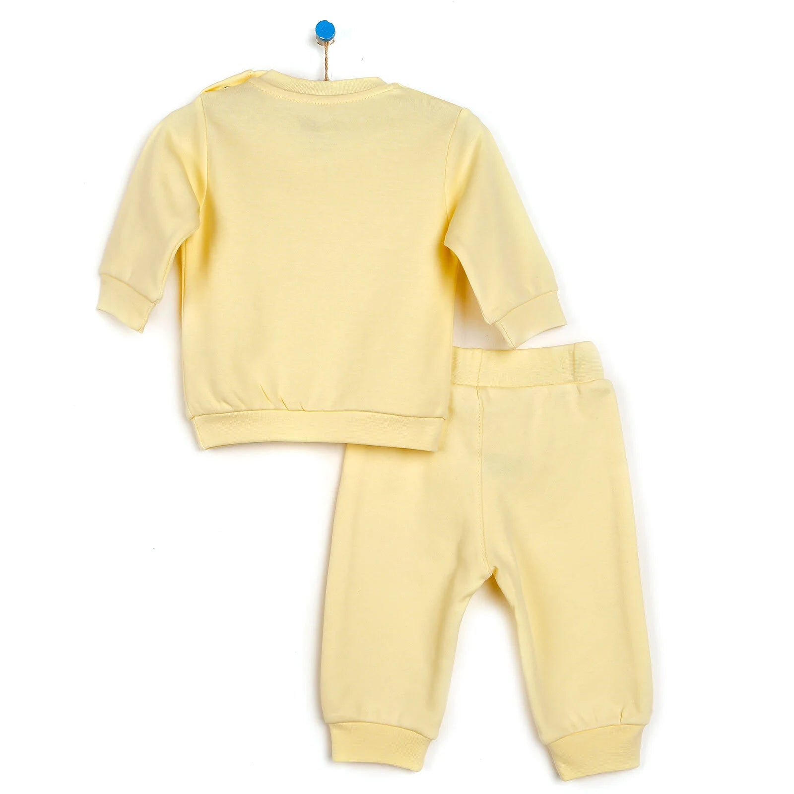 HelloBaby Basic Baby Girl Tracksuit - Light Yellow - ebebek - Black Friday
