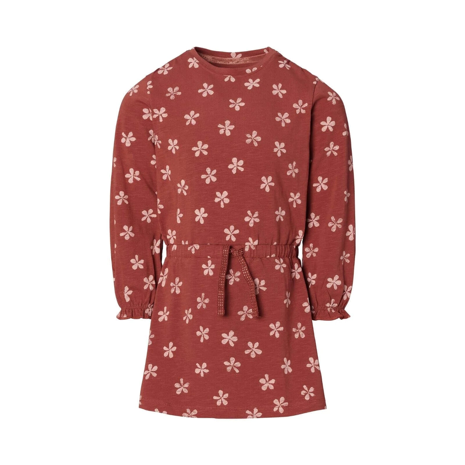 Noppies Girls DreShort Sleeve Long Sleeve Kokomo Allover Print - Henna - ebebek - Black Friday