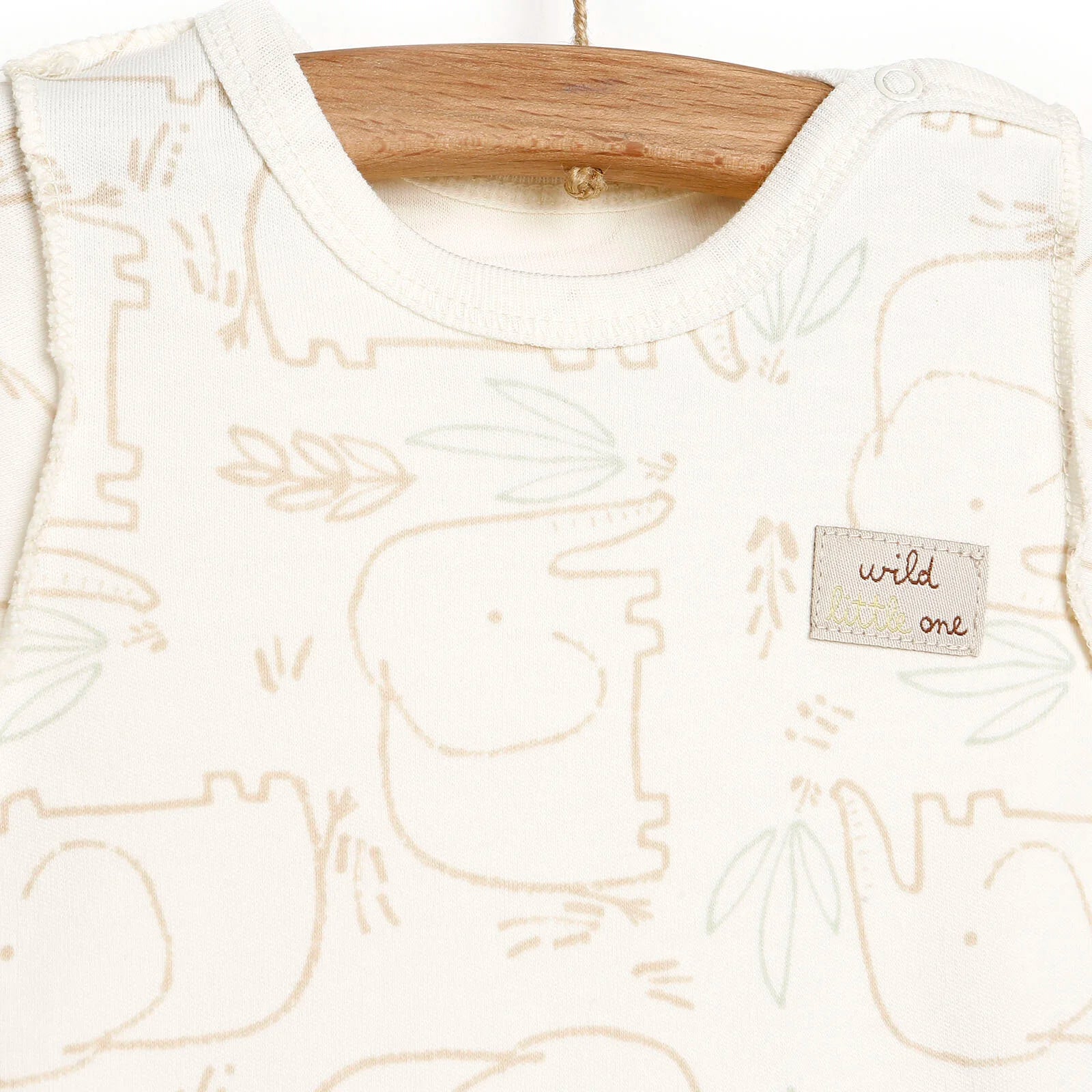 Bebetto Newborn Body - Footed Bottom - Hat - Ecru - ebebek - Black Friday