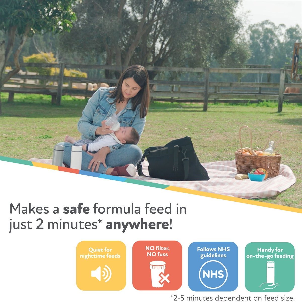 Nuby RapidCool Formula Feeding Kit - ebebek - Black Friday