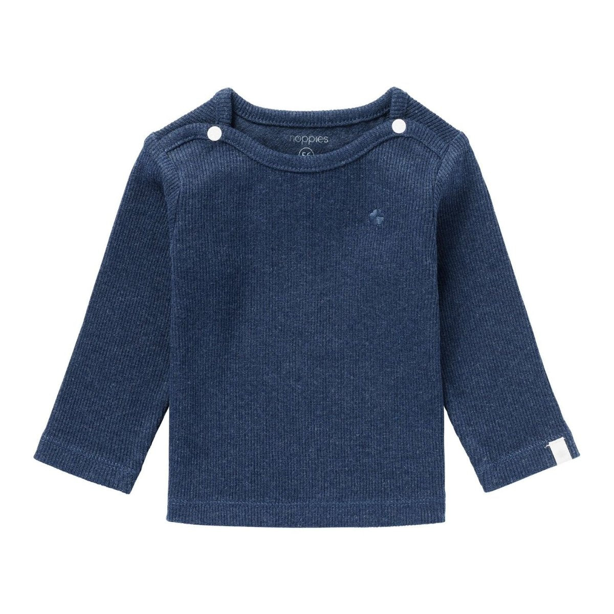 Noppies U Tee ls Rib Natal - Navy Melange - ebebek - Black Friday