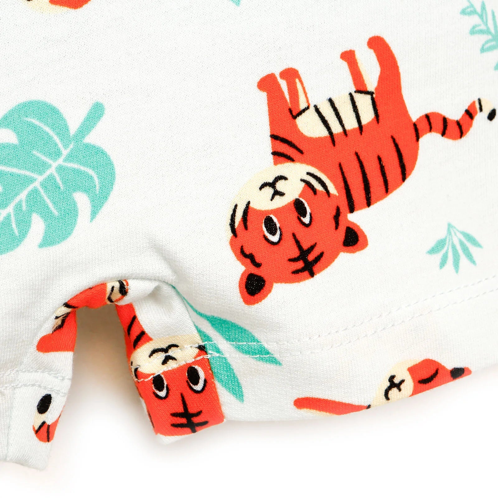 HelloBaby Basic Baby Boy Tiger Printed - Dark Mint - ebebek - Black Friday