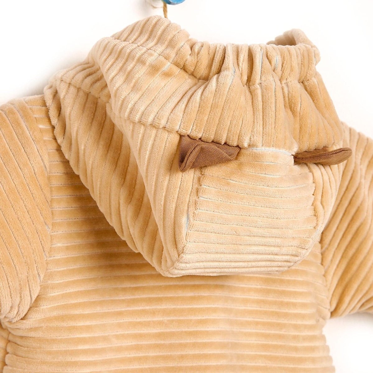 Bebetto Footed Jumpsuit - Beige - ebebek - Black Friday