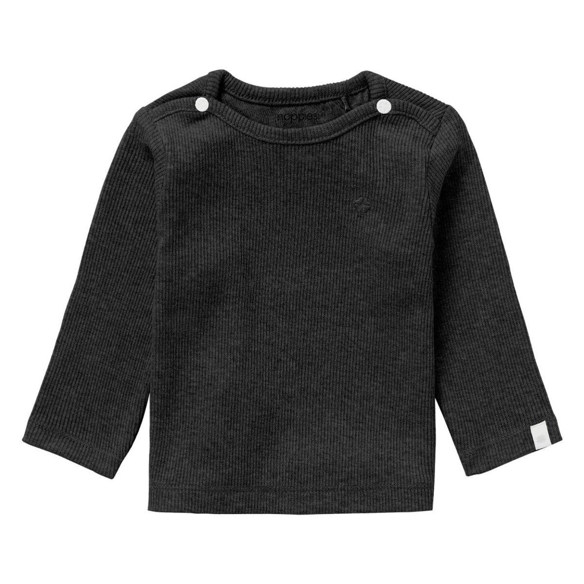 Noppies U Tee ls Rib Natal - Oatmeal - ebebek - Black Friday