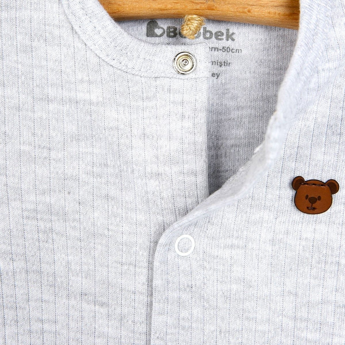 Bebbek Camisole 4 Pcs Newborn Starter Set - Snow Melange - ebebek - Black Friday