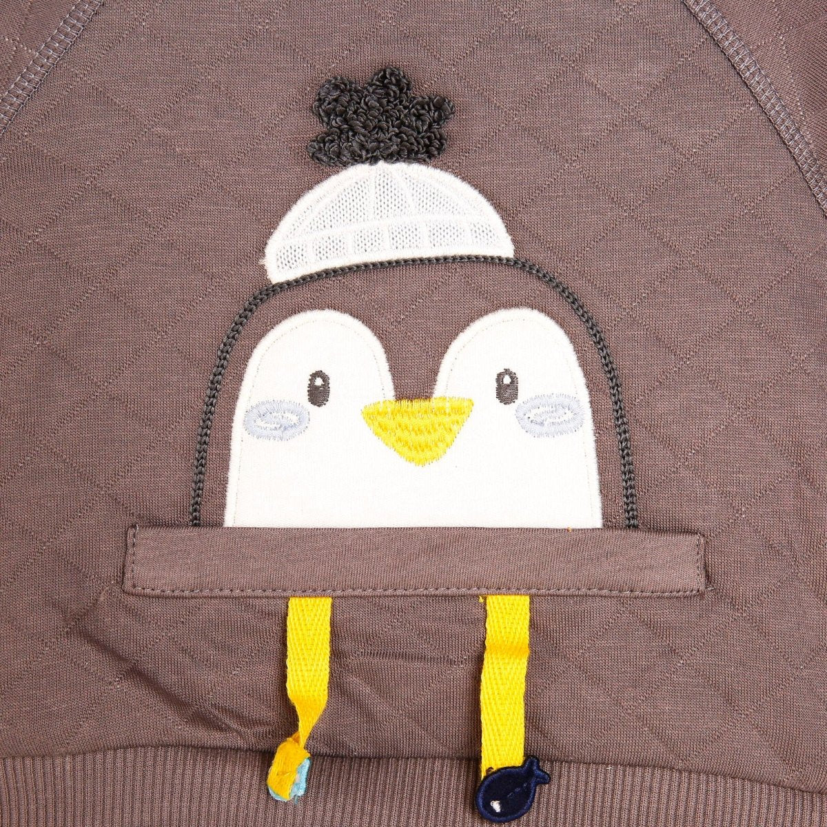 Bebetto Sweatshirt - Footless Bottom - Yellow - ebebek - Black Friday