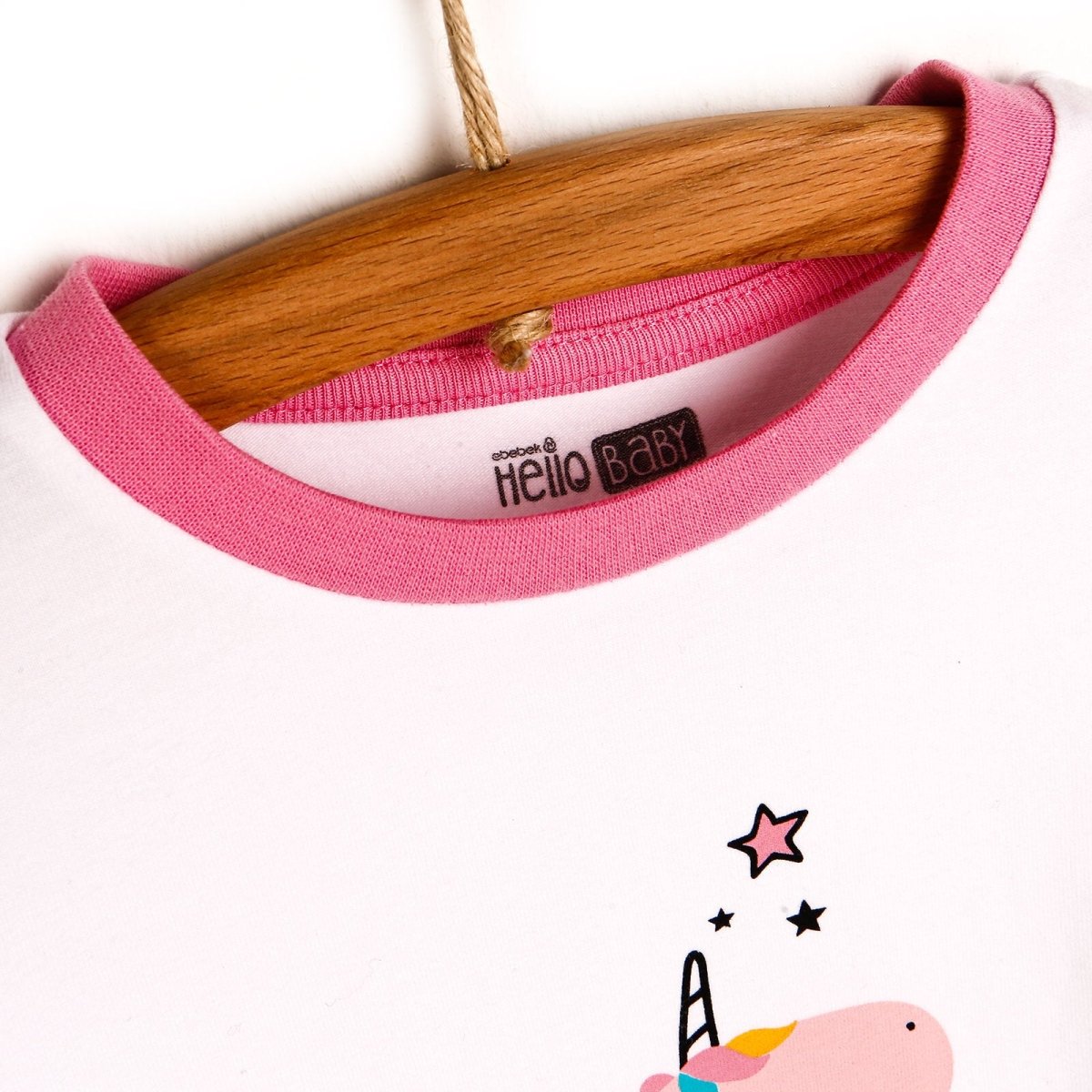 HelloBaby Basic Collared Neck Pyjamas Set - ebebek - Black Friday